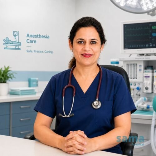 Dr. Deepika Madan, Anesthesiologist at Sama Hospital Delhi