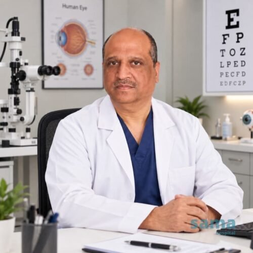 Dr. Sanjeev Gupta, Senior Ophthalmologist and Vitreo-Retina Specialist at Sama Hospital Delhi