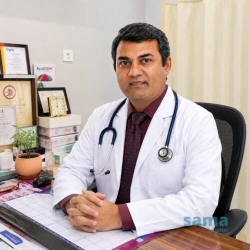 Dr. V.K. Jha, Senior Consultant Internal Medicine at Sama Hospital Delhi