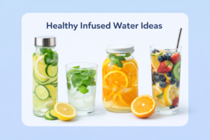infused water with lemon cucumber mint orange detox water