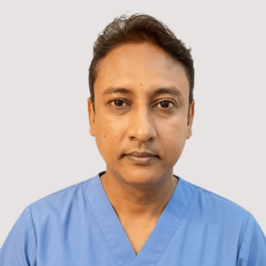 Dr. Chandan Das, general and laparoscopic surgeon at Sama Hospital, South Delhi