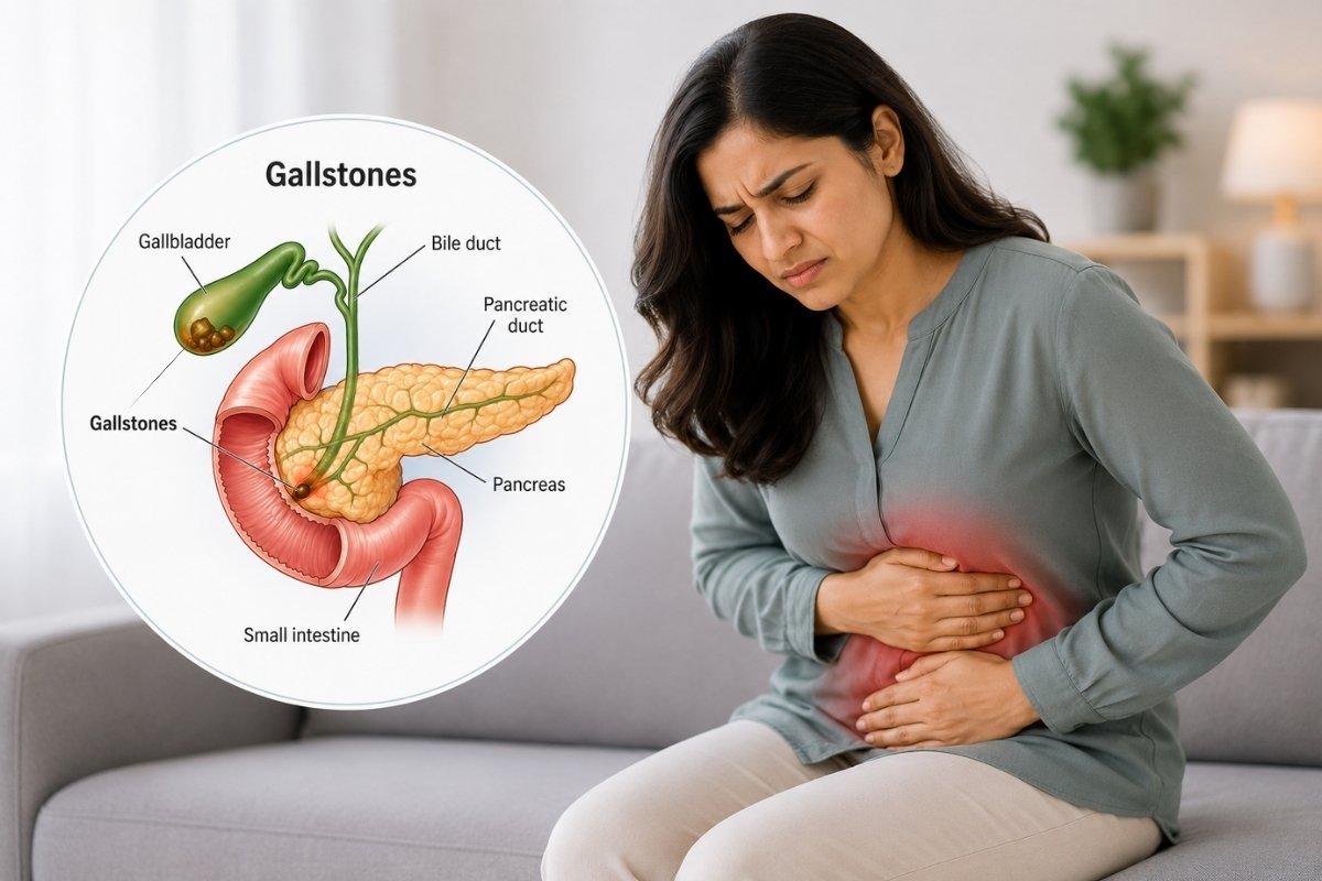 Laparoscopic gallbladder removal for gallstones at Sama Hospital, South Delhi