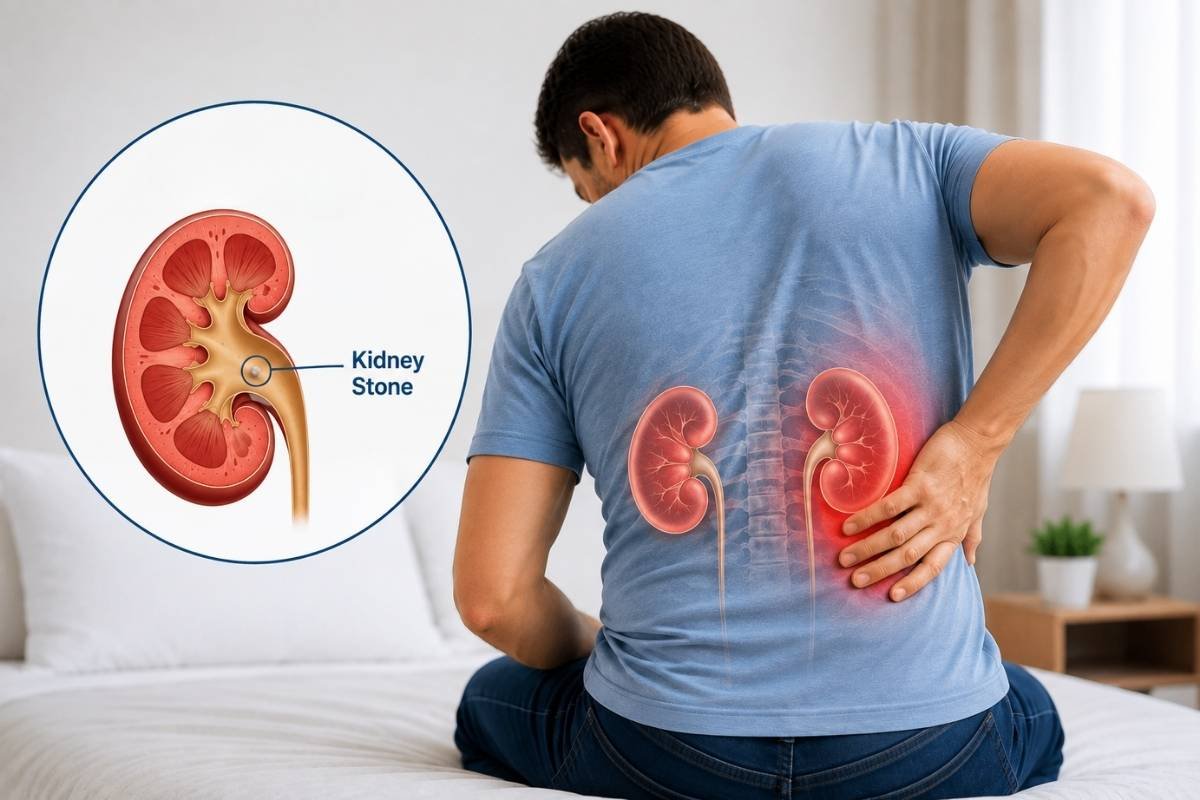 Assessment and treatment of kidney stones at Sama Hospital, South Delhi