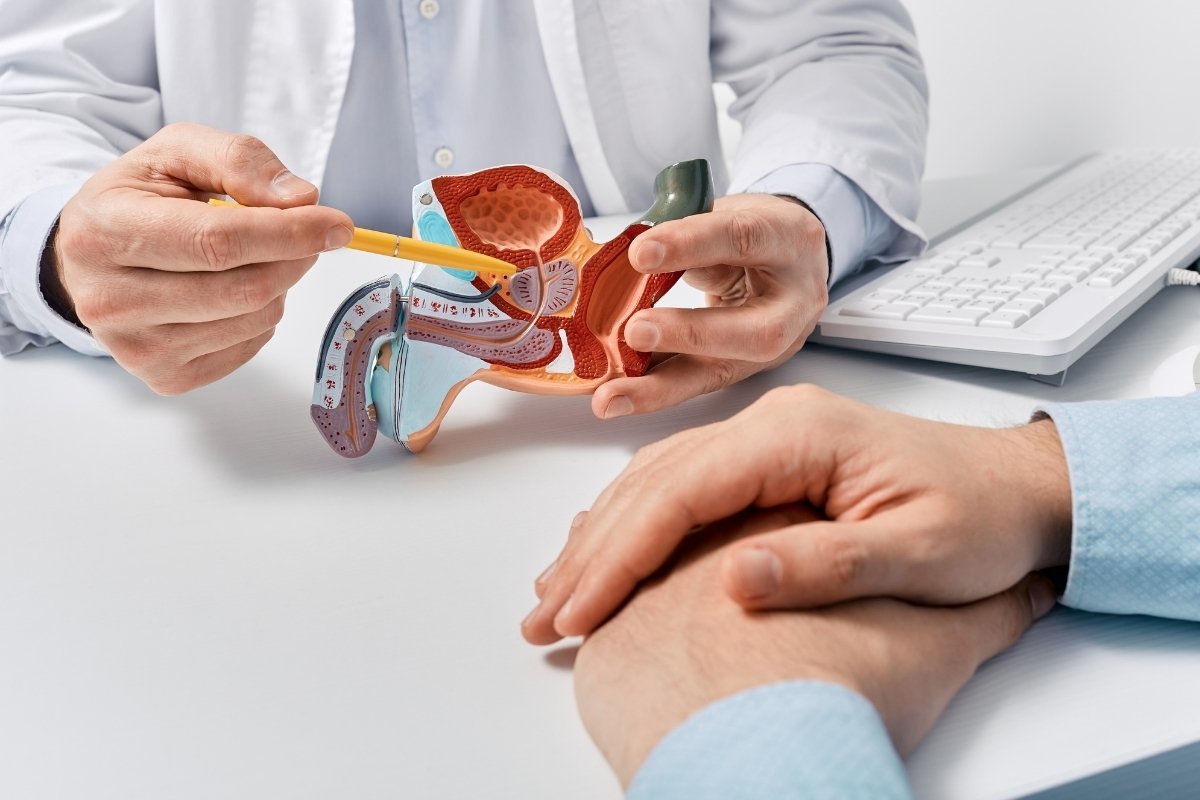Consultation about prostate surgery with a urologist at Sama Hospital, South Delhi